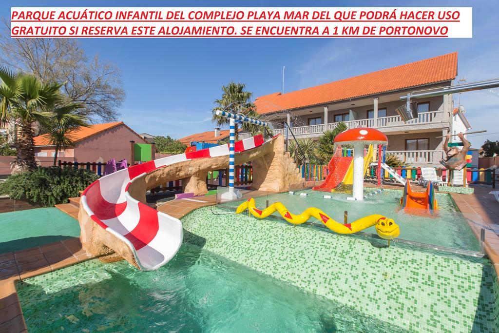 Apartamento Playa Mar Portonovo Centro. Sanxenxo Buitenkant foto